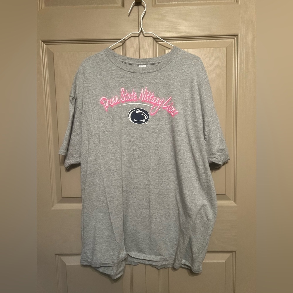 Hanes Gray Penn State Nittany Lions Tee